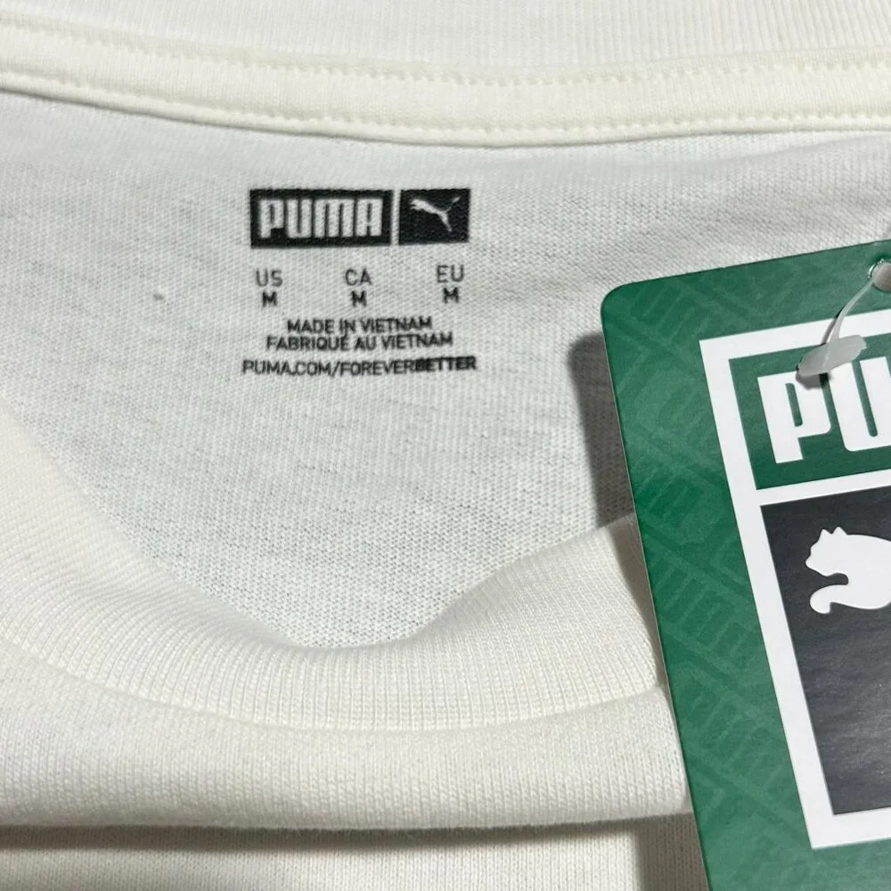 PUMA Classics Limited Edition T-Shirt: Dia de Muertos (White-Medium)